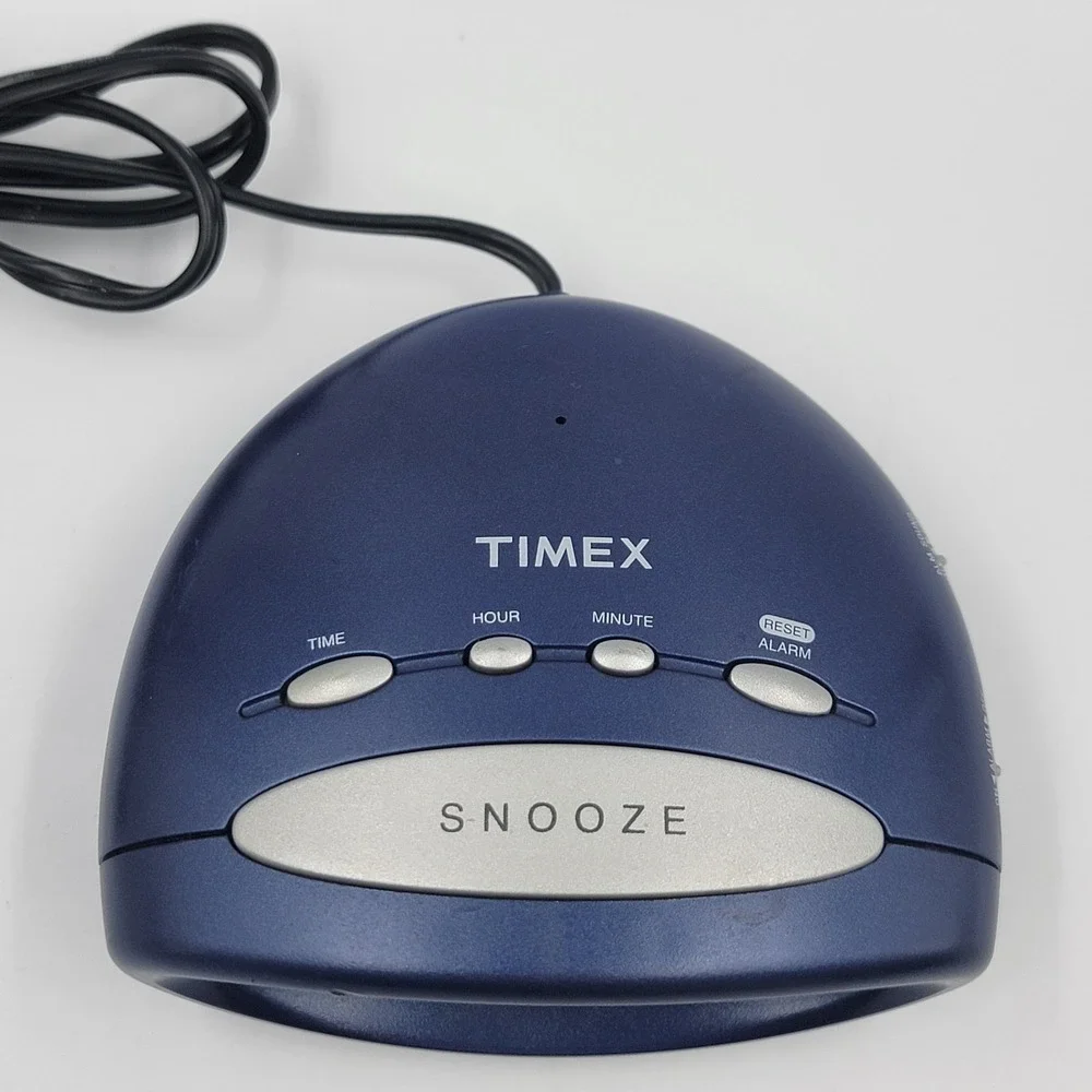 Timex‎ Vintage Retro Digital Alarm Clock T108 Tested, Works